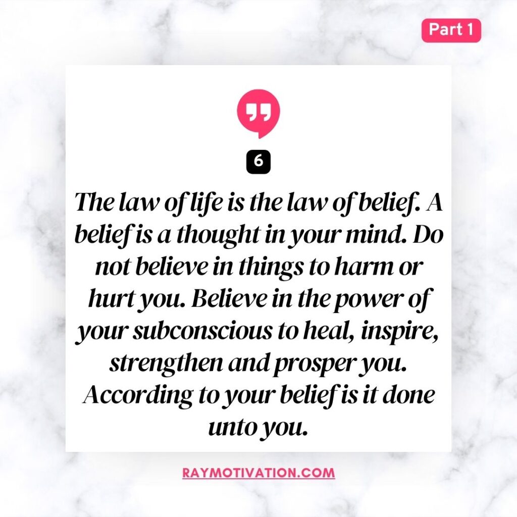 Motivational Quotes 2 The Power of Subconscious Mind
